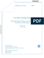 Download Reducing Teacher Absence and Providing Incentives for Performance by Teachers Without Borders SN16035194 doc pdf