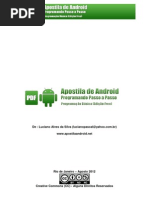 Download Apostila de Android - Programao Bsica 5 Edio FREE by Apostila de Android SN160353618 doc pdf