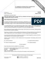 chemistry (IGCSE)0620_s08_ir_5-1