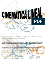 Cinemática Lineal
