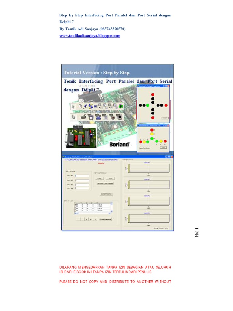 Interfacing Port dengan Delphi 7 | PDF | Komputer