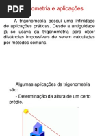 ( Aula 4 )Trigonometria e Aplicações (1)