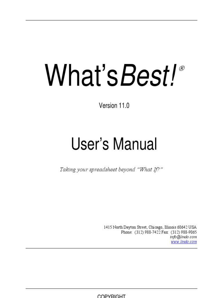 WB11 | PDF | Visual Basic For Applications | Mathematical Optimization