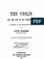  the Violin the Art of Its Construction a Treatise