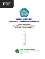 Download 1 KI  KD SMP_MTs Mapel Umum Kurikulum 2013 by Siska Fauziah SN160372180 doc pdf