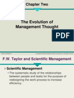 Chapter Two: The Evolution of Management Thought