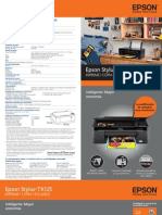 Manual de Epson Tx125