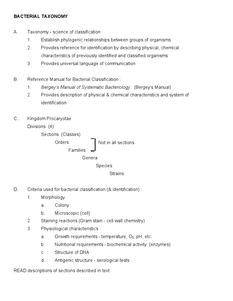 Bergey's Manual of Systematic Bacteriology (Bergey's Manual) PDF