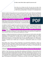 Configuracion de Ruy Diaz de Vivar Como Heroe Epico Segun Los Procesos de Enunciacion