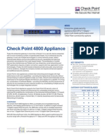 4800 Appliance Datasheet
