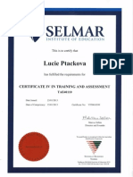 certificate iv in training and assessment