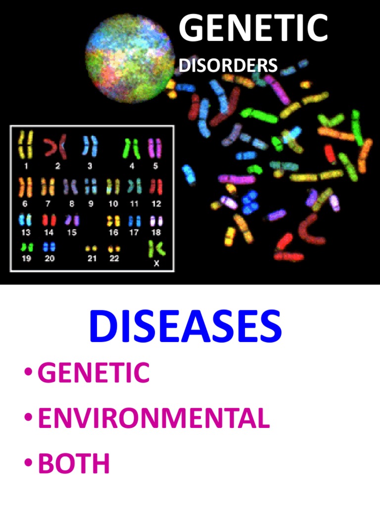 Genetic Disorders Overview | PDF | Wellness | Science & Mathematics