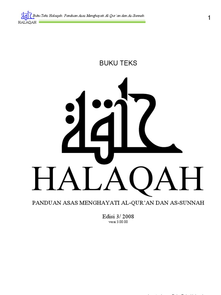 Buku Halaqah | PDF