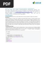Download Digital Communication Using MATLAB by MatlabAsignmentExperts SN160392473 doc pdf