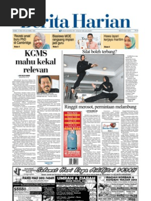 Kgms Mahu Kekal Relevan Silat Boleh Terbang Pdf