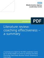 Coaching Effectiveness