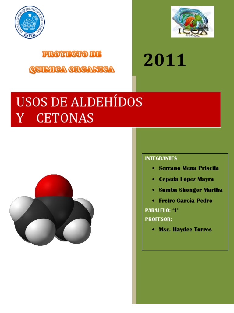 Usos Aldehidos y Cetonas Corregido Formaldehído