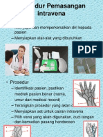 Prosedur Pemasangan Intravena