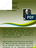 Gordon Allport Teoría de los Rasgos de Personalidad