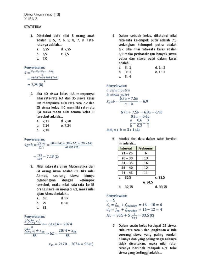 Mat 40 Soal