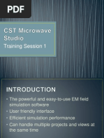 CST Microwave Studio