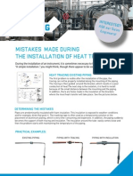 Mistakes Made During The Installation of Heat Tracing