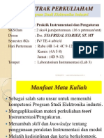 Kontrak Kuliah Pak Syafrizal