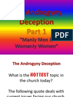 The Androgyny Deception