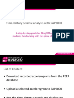 Time History Analysis With Recorded Accelerograms