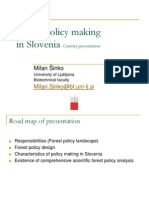 Forest Policy Making Slovenija
