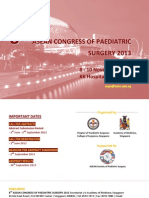 8th ASEAN Congress of Paediatric Surgery 2013