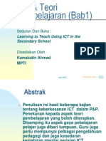 ICT & Teori Pembelajaran (Bab1)