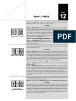 Imo Sample Paper