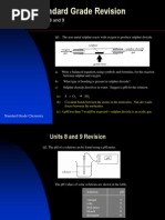 Units 8 and 9 Revision