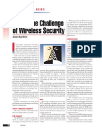 Challenge of Wireless Security