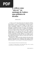 Sérgio Lessa - O reflexo do não ser na ontologia de Lukács