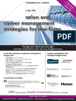 Remuneration and Career Management Strategies For Law Firms
