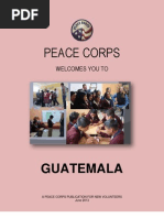 Peace Corps Guatamala Welcome Book - June 2013  