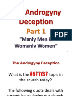 Androgyny Deception