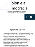 Sólon e A Democracia