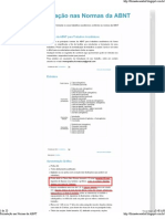 Formatação Nas Normas Da ABNT PDF