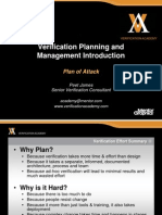 Verification Planning and Management Introduction