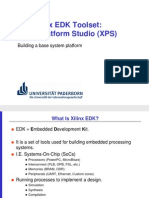 The Xilinx EDK Toolset: Xilinx Platform Studio (XPS) : Building A Base System Platform