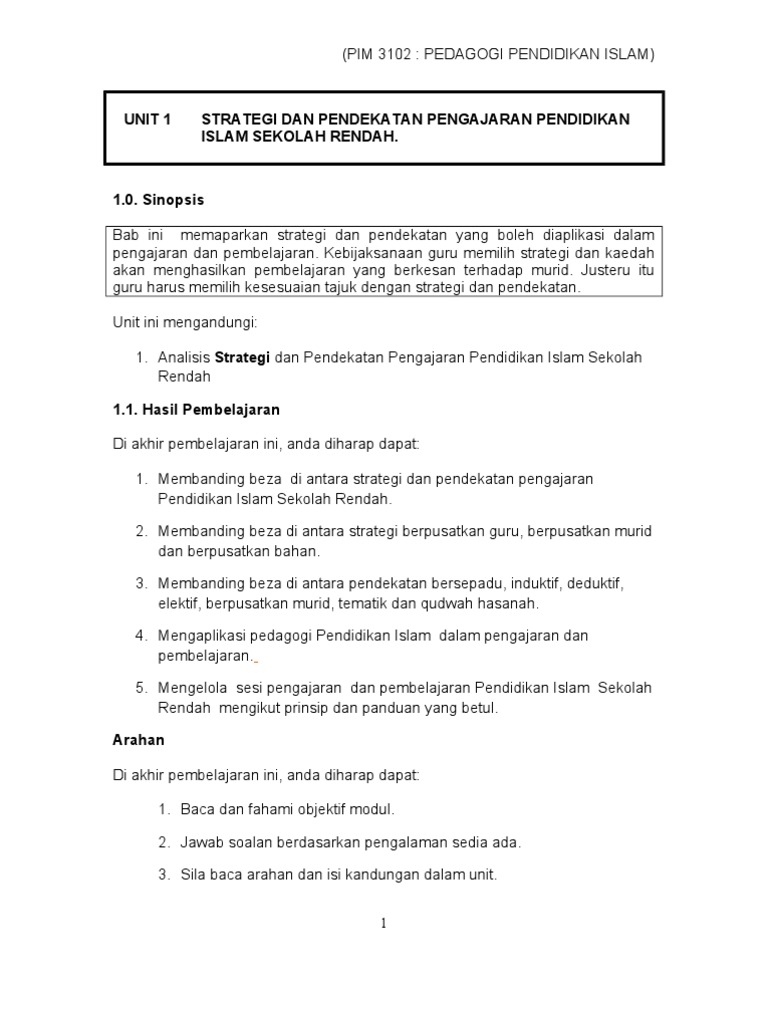 08 Isi Pelajaran Pim 3102 Shah Alam Pdf