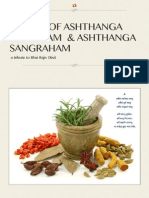 Sutras of Ashthanga Hrydayam & Ashthanga Sangraha