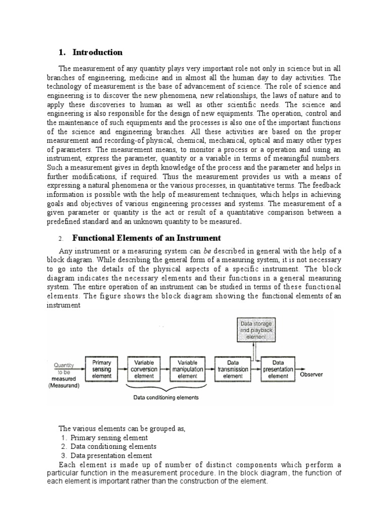 Basic Instrumentation | PDF