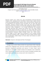 Download Proposal Kerja Praktek - Pengukuran Pengaruh Kebisingan Dan Pencahayaan Terhadap Kerja Operator Mesin Bubut by Rudini Mulya SN160517678 doc pdf