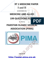 73114376 199 Questions Fcps Part 1 Medicine Paper PDF 16 November 2011 by Pima