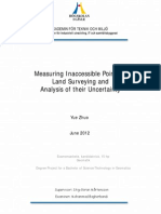 Measuring Inaccesible Points in Land Surveying