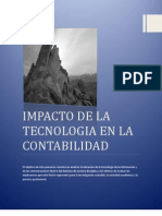 Impacto de La Tecnologia en La Contabilidad